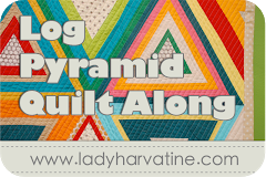 Log Pyramid Quilt Along