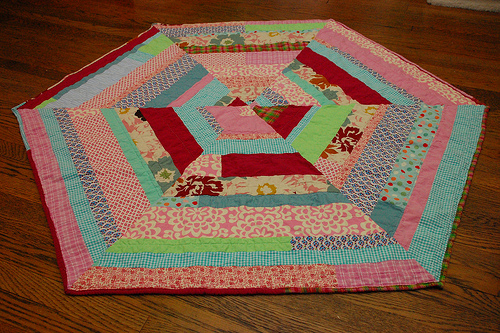 Hexagon Baby Quilt