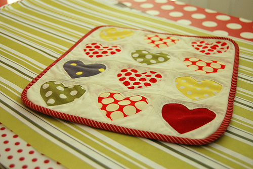 Valentine Mini Quilt