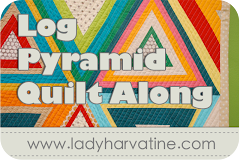 Log Pyramid Quilt Along